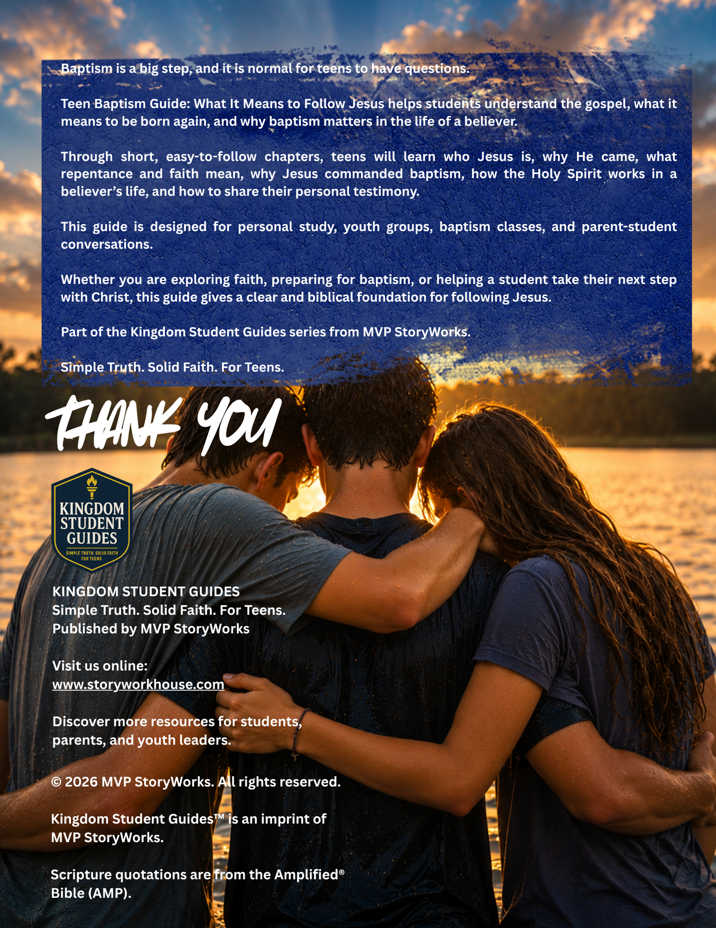 Teen Baptism Guide: What It Means to Follow Jesus