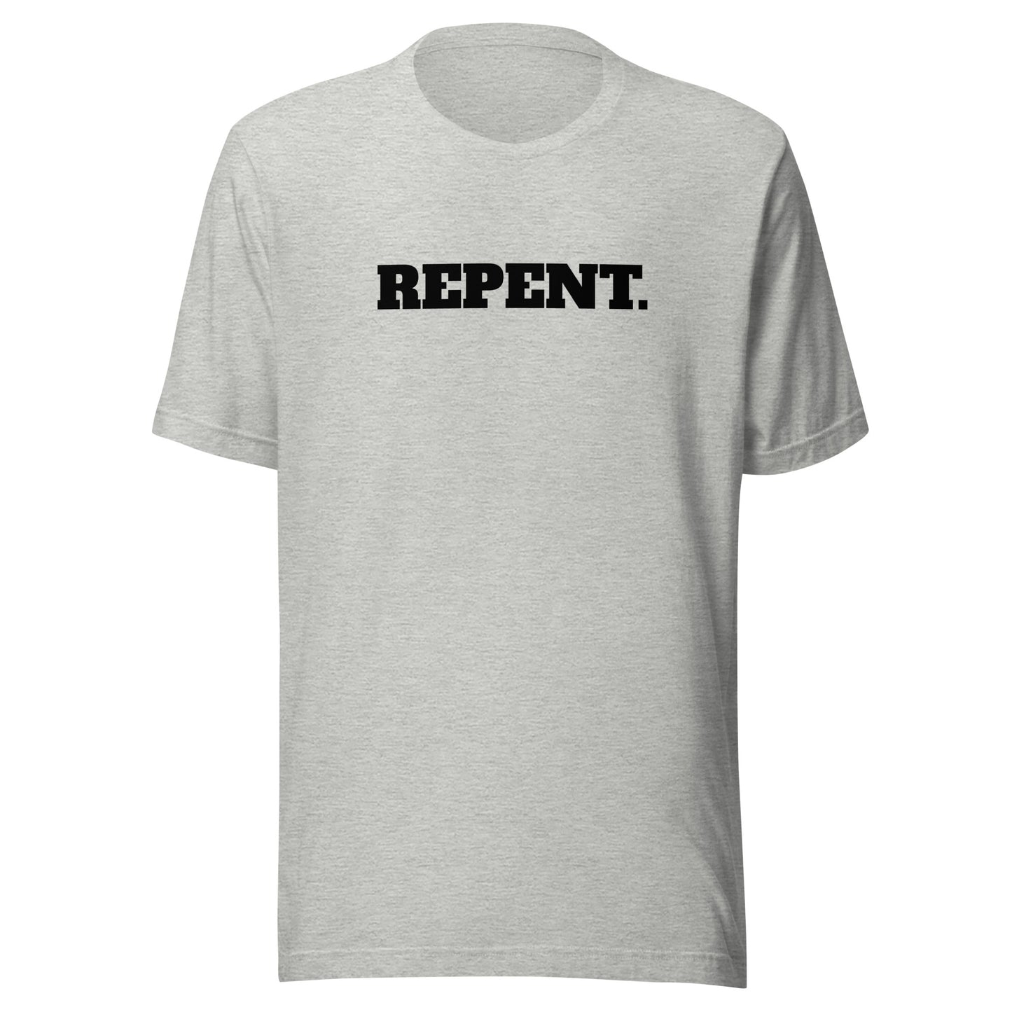 Repent. Mark 1:15 Tee - Black Lettering